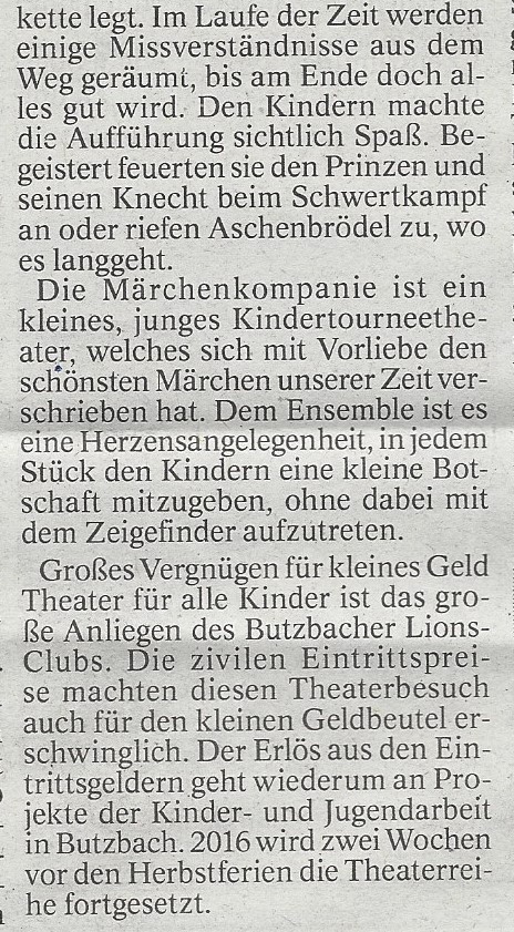 Butzbacher Zeitung 2015